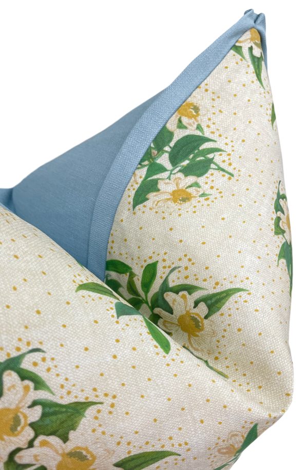 OCS X LDC | LULIE WALLACE : OLIVIA + CLASSIC LINEN    HYDRANGEA BLUE Hot on Sale - Image 3