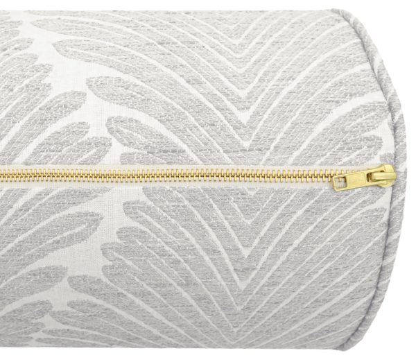 THE BOLSTER :: MUSGROVE CHENILLE    DOVE GREY on Sale - Image 4