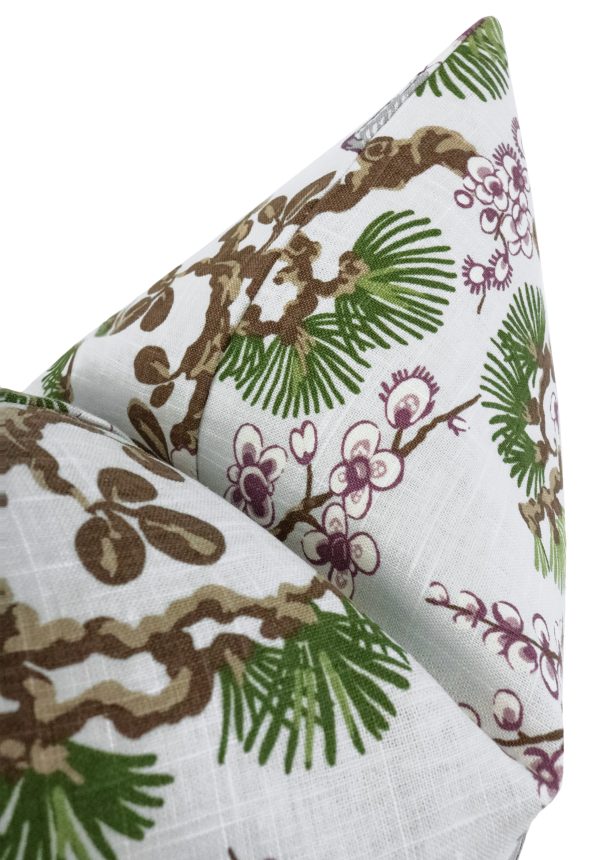TRELLIS LINEN PRINT    FERN Online now - Image 3