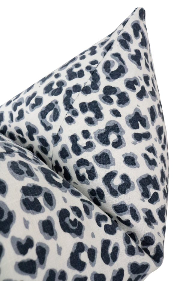 COUGAR LINEN PRINT    NAVY BLUE Supply - Image 3