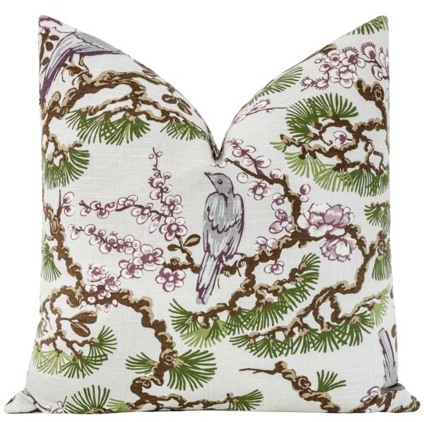 TRELLIS LINEN PRINT    FERN Online now