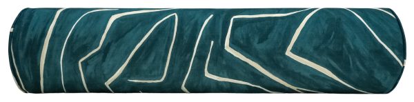THE BOLSTER :: GRAFFITO    TEAL + PEARL For Sale - Image 3