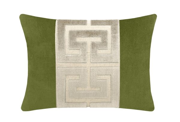 THE MINI :: SOCIETY VELVET    OLIVE + GREEK TRIM Sale - Image 2