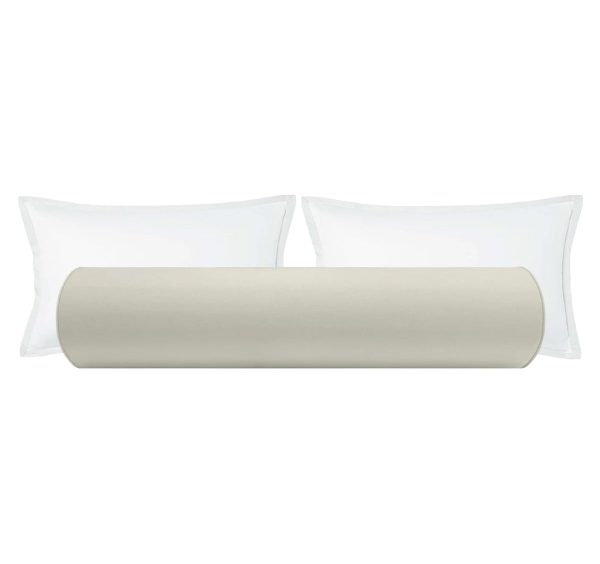 THE BOLSTER :: CLASSIC LINEN    DOVE GREY Supply