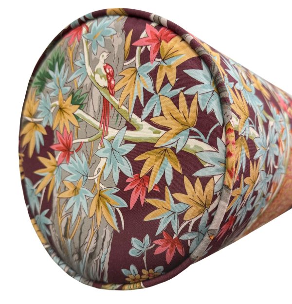 THE BOLSTER :: LODI GARDEN PRINT    PLUM | BRUNSCHWIG & FILS For Cheap - Image 2