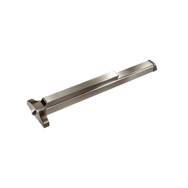 Dormakaba - 9700 - Rim Exit Bar with Narrow Stile Pushpad - Grade 1 - 36  - Clear Coated Satin Nickel Plated Fashion