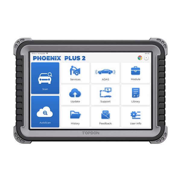 TOPDON PXPLUS2 Phoenix Plus 2 10.1  OE-Level Bi-Directional Scan Tool with Service Functions Online Hot Sale