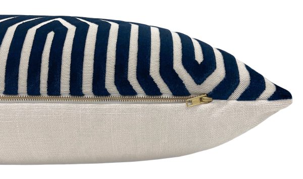 THE XL LUMBAR :: VANDERBILT VELVET    BLEU Cheap - Image 2