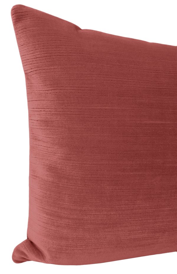 THE XL LUMBAR :: STRIE VELVET    ANTIQUE ROSE Cheap - Image 4