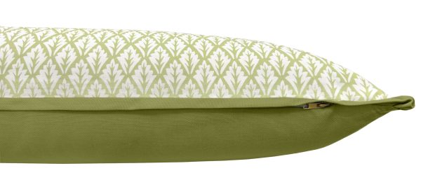 THE XL LUMBAR :: VERBENA PRINT    CELADON | LDC Supply - Image 5