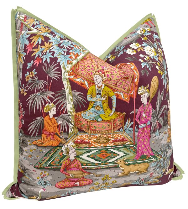 LODI GARDEN PRINT    PLUM | BRUNSCHWIG & FILS Online Hot Sale - Image 2