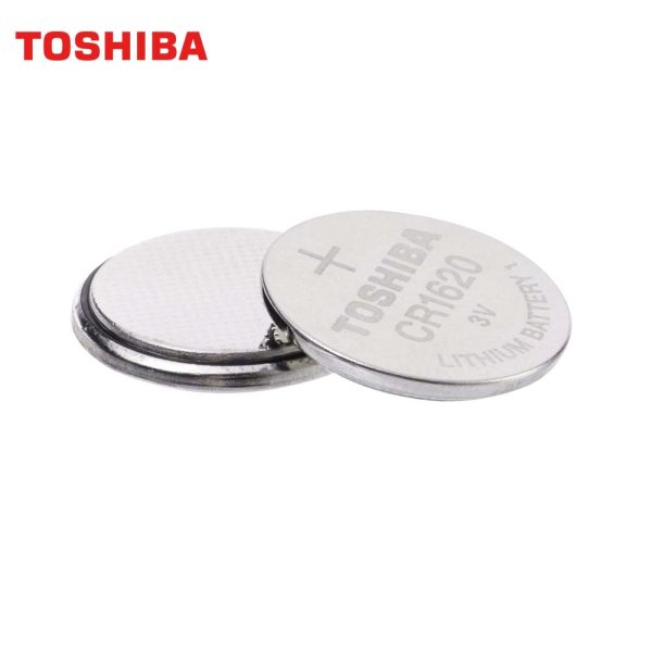TOSHIBA 3V Lithium Coin Cell Batteries CR1620 Discount - Image 2