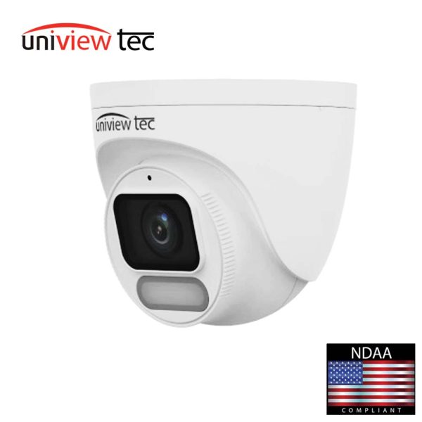 Uniview Tec IPT4WI28X Fixed Lens Turret Camera 4MP Colorhunter+ WDR AI Online now - Image 2