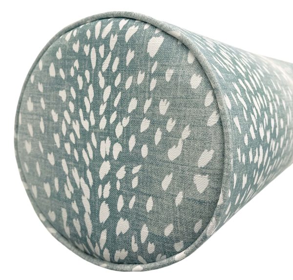 THE BOLSTER :: ANTELOPE LINEN PRINT    SPA BLUE Online - Image 2