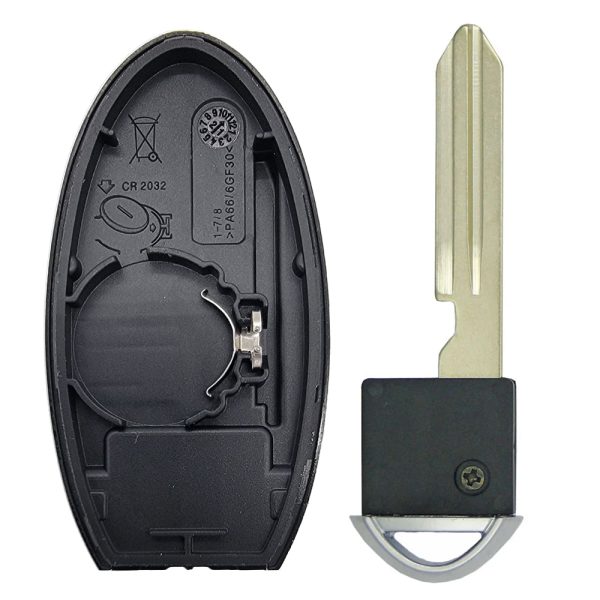 2013 - 2018 Nissan Altima Maxima Smart Key Shell 4B Fits for FCC# KR5S180144014 (25 Pack) Hot on Sale - Image 3
