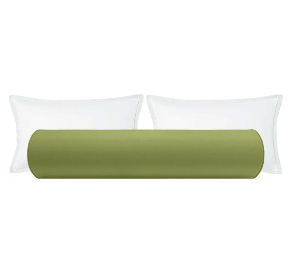 THE BOLSTER :: CLASSIC LINEN    OLIVE Discount