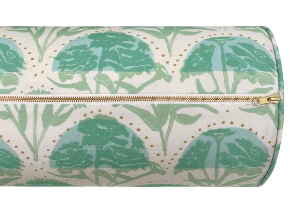THE BOLSTER :: ZINNIA ARC    EMERALD | TEIL TEXTILES Hot on Sale - Image 4