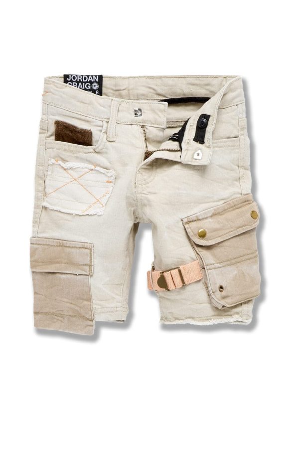 Kids Travis Cargo Shorts (Earth) Cheap