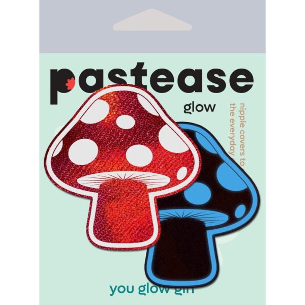 Pastease Mushroom Glow In The Dark Red & White Online now - Image 2
